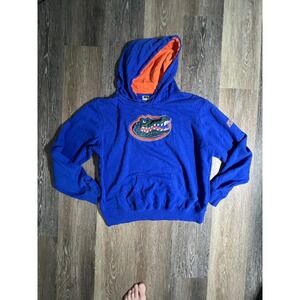 Stadium Athletics Florida Gators Hoodie Mens XL Blue Good Embroidered Logo NCAA